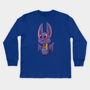 Halloween Bat Kids Long Sleeve T-Shirt